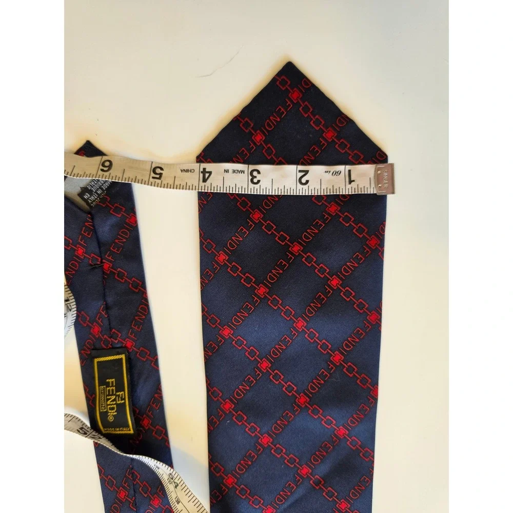 Fendi monogram silk